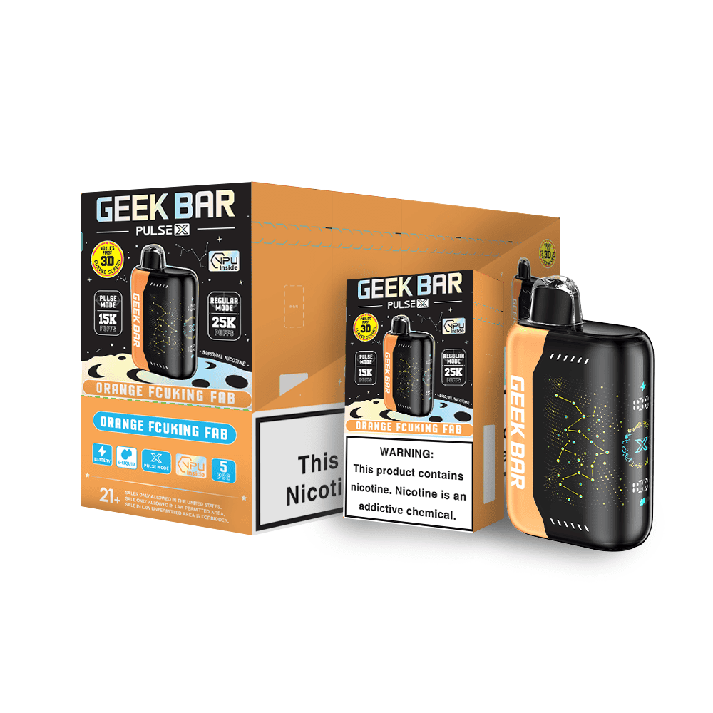 Geek Bar Pulse X 25000 Disposable Vape - Black Coral Wholesale